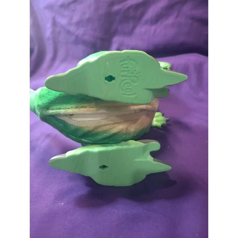 FurReal Friends Blue Munchin Baby T Rex Interactive Talking Pet Dinosaur - Works